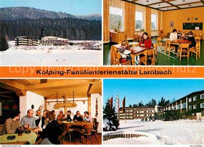 Lambach Lam Kolping Familienferienstaette Winterlandschaft