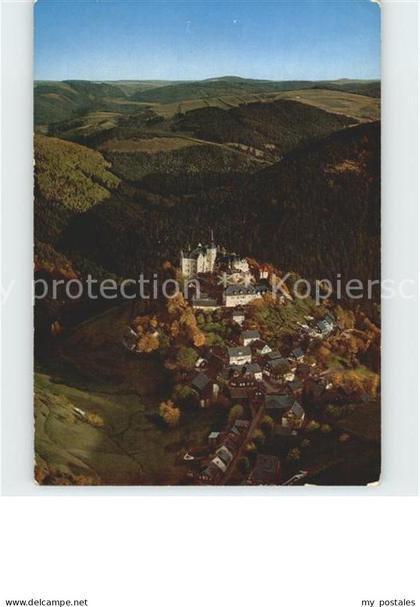 Lauenstein Oberfranken Burg Lauenstein Fliegeraufnahme