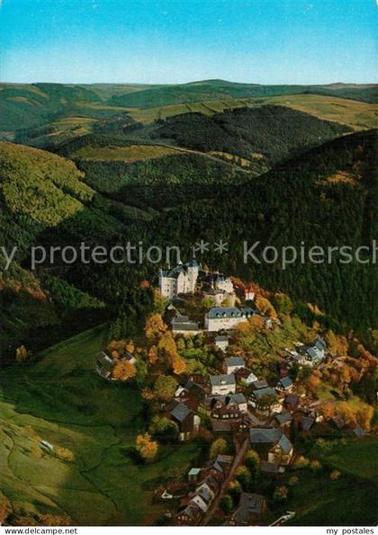 Lauenstein Oberfranken Burg Lauenstein Fliegeraufnahme