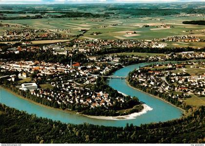 Muehldorf  Inn Fliegeraufnahme