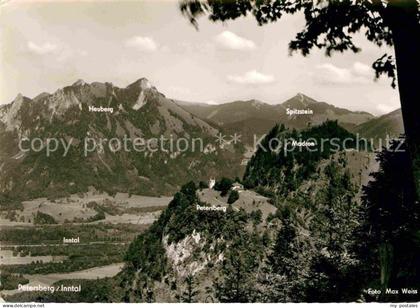 Petersberg Inn Panorama Inntal Chiemgauer Alpen