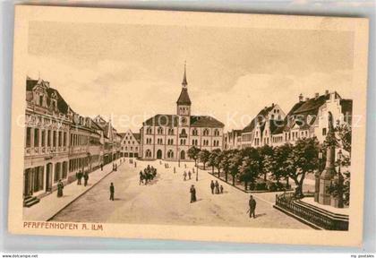 Pfaffenhofen Ilm Rathaus Denkmal