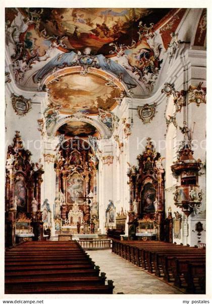 Schwaben Markt Schwaben Klosterkirche Roggenburg Inneres