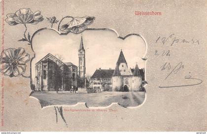 Weissenhorn Ansicht Postkarte AK 1903