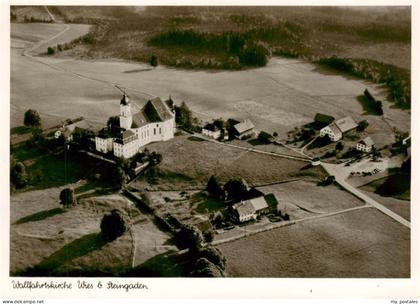 Wies Steingaden Wallfahrtskirche Wies Fliegeraufnahme