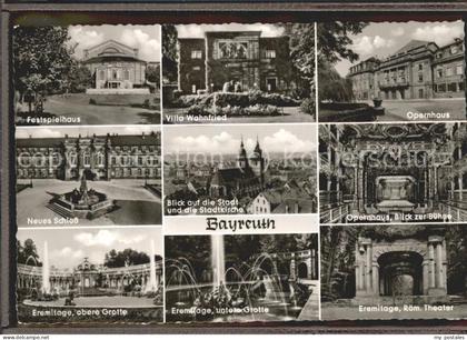 BAYREUTH Bayern Opernhaus Theater Grotte Festspielhaus