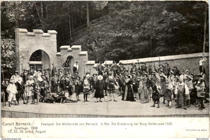 Berneck - Festspiel Die Wallenrode von Berneck 1906