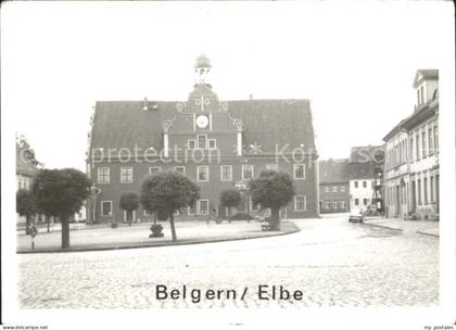 Belgern Elbe Strassenansicht
