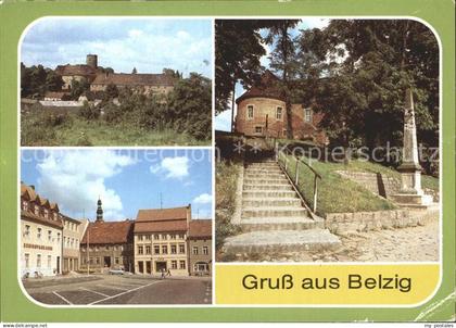 Belzig Bad Markt Postmeilensaeule