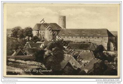Belzig (Mark) - Burg Eisenhardt - Verlag Otto Mildner Belzig 1930