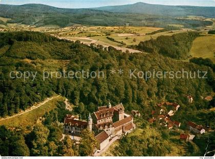 Schoenberg Bensheim Knappschafts Vorsorgeheim Schloss Schoenberg Fliegeraufnahme