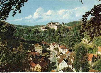 Schoenberg Bensheim Odenwald Hessen Schoenberg Schloss Bergstrasse Dorf Ortschaf