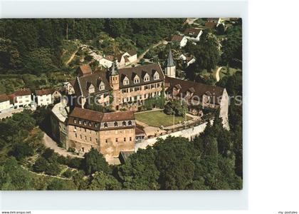 Schoenberg Bensheim Schloss Schoenberg Fliegeraufnahme