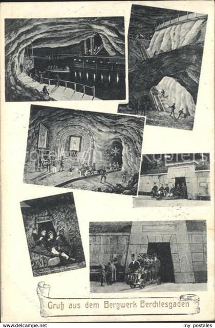 Berchtesgaden Bergwerk Berchtesgaden Stollen Bergwerks Ausfahrt