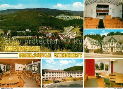 Bergneustadt Missionshaus Bibelschule Wiedennest Hauskapelle Speisesaal Aufentha