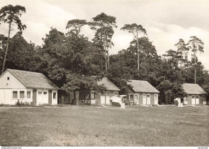 AK Berlin Rahnsdorf Internationales Urlauberdorf 1971 Berlin Müggelsee gelaufen