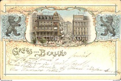 BERLIN  CITY Cafe Bauen Kranzler