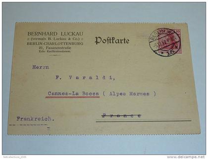 CARTE LETTRE N°28 - BERLIN-CHARLOTTENBURG - BERNARD LUCKAU - ALLEMAGNE DEUTSCHLAND (d)