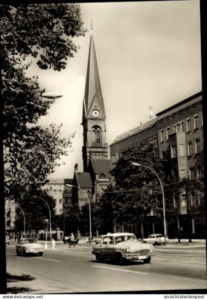 CPA Berlin Prenzlauer Berg, Prenzlauer Allee, Immanuel-Kirche