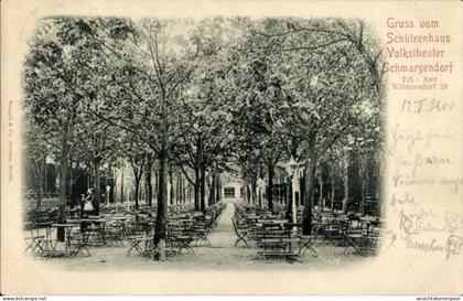 CPA Berlin Wilmersdorf Schmargendorf, Schützenhaus Volkstheater