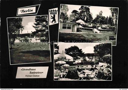 Hohengatow Hohen-Gatow Gatow Spandau BERLIN Strandhaus Badewiese Terrasse