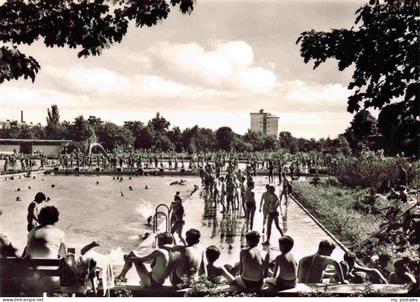 MARIENDORF  TEMPELHOF-SCHoeNEBERG BERLIN Sommerbad Freibad Schwimmbad Sportbecke