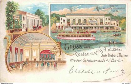 Nieder-Schoeneweide Niederschoeneweide TREPTOW-KoePENICK BERLIN Restaurant Kyffh