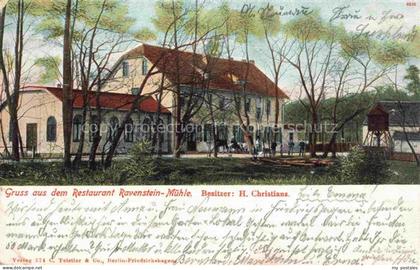 Ravenstein-Muehle Friedrichshagen Mueggelsee BERLIN Restaurant Ravenstein-Muehle