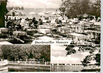 Wannsee Berlin Strandpavillon Wannsee Terrasse Segelregatta
