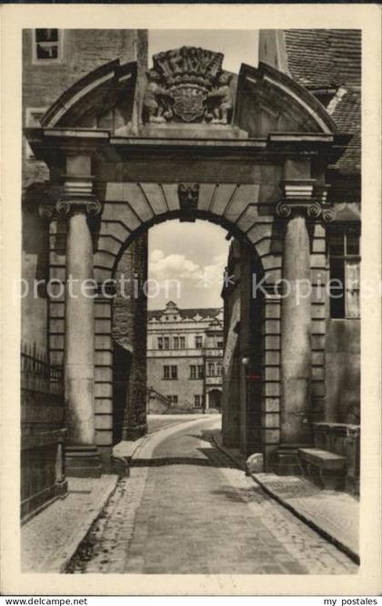 Bernburg Saale Schlossportal