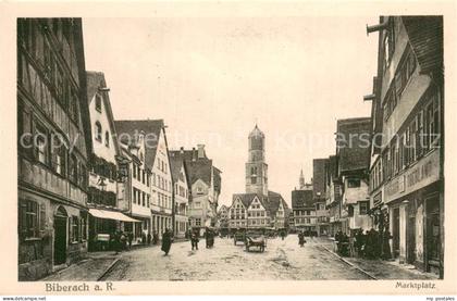 Biberach  Riss Marktplatz