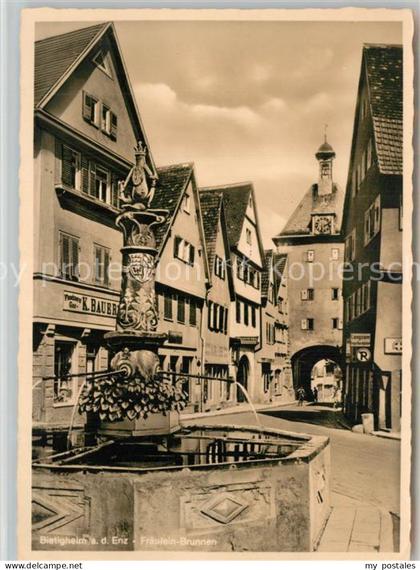 Bietigheim-Bissingen Fraeulein Brunnen