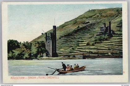 Bingen Rhein Bingen Ruine Ehrenfels Maeuseturm