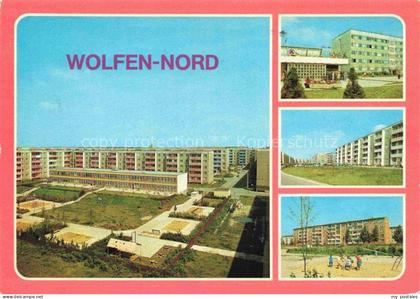 Wolfen-Nord Wolfen Bitterfeld Sachsen-Anhalt  Wolfen-Nord Plattenbau Kaufhalle A