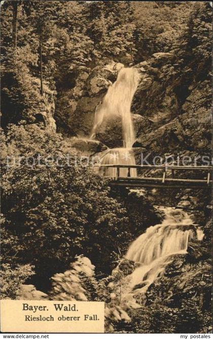 Riesloch Bodenmais Oberer Fall