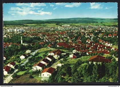 AK Böblingen, Totalansicht mit Kirche