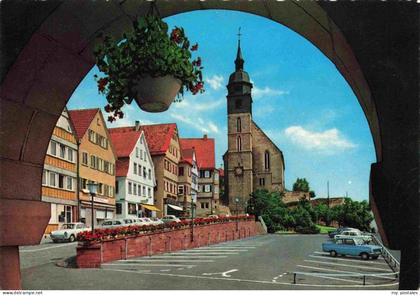 Boeblingen Marktplatz mit Stadtkirche