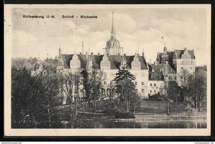AK Boitzenburg /U.-M., Rückseite des Schlosses