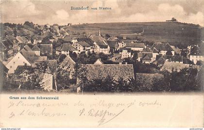 Deutschland - BONNDORF - Bonndorf von Westen