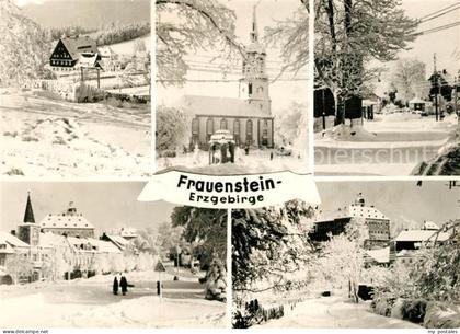 Frauenstein Brand-Erbisdorf Winterlandschaften