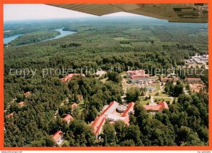 Bernau Berlin Brandenburg Klinik Stadtforst Bernau und Liepnitzsee Fliegeraufnah