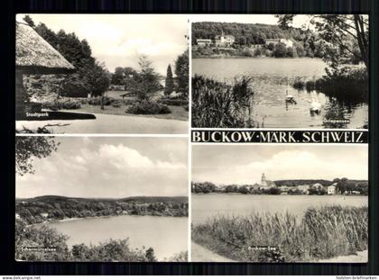 Buckow/Märk. Schweiz, Stadtpark, Griepensee, Schermützelsee, Buckow-See