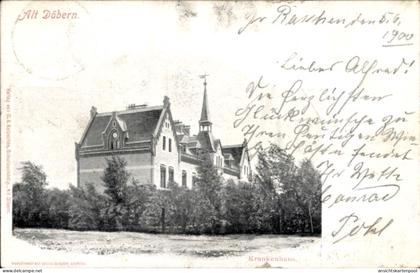 CPA Alt Döbern Altdöbern Niederlausitz, Krankenhaus