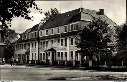 CPA Annahütte Schipkau Niederlausitz, Klubhaus, Außenansicht