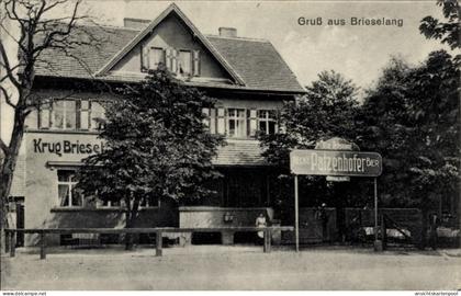 CPA Brieselang im Havelland, Krug Brieselang, Aecht Patzenhofer Bier