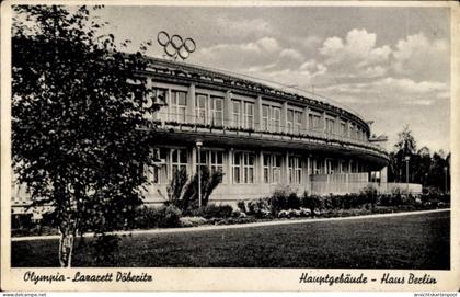 CPA Dallgow Döberitz b. Falkensee, Olympia Lazarett