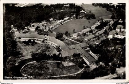 CPA Elstal Wustermark Brandenburg, Olympisches Dorf, Oympische Spiele Berlin 1936, Luftbild