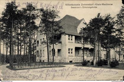 CPA Kleinmachnow in Brandenburg, Villenkolonie Berlin Zehlendorf, Seemannserholungsheim