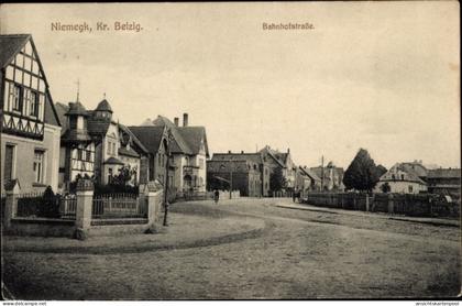 CPA Niemegk in Brandenburg, Bahnhofstraße