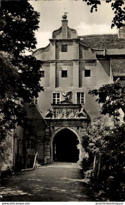 CPA Sonnewalde in der Niederlausitz, Portal zum Unterschloss